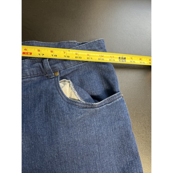 Woman Within Size 26W Jeans High Waist Bootcut Stretch Medium Wash Comfort - Picture 9 of 13